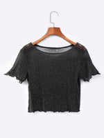 OEM Ladies Black T-Shirts
