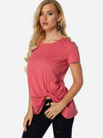 OEM Ladies Rose T-Shirts