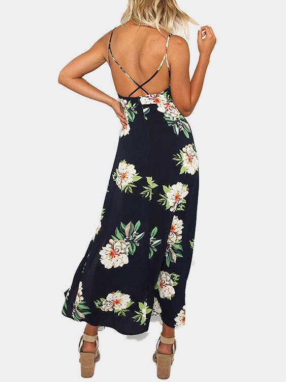 NEW FEELING Womens Multi Floral Dresses