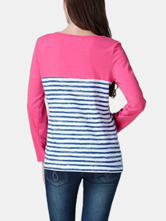 NEW FEELING Womens Rose T-Shirts