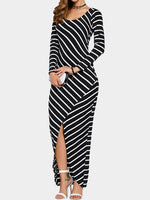 ODM Ladies Long Sleeve Maxi Dresses