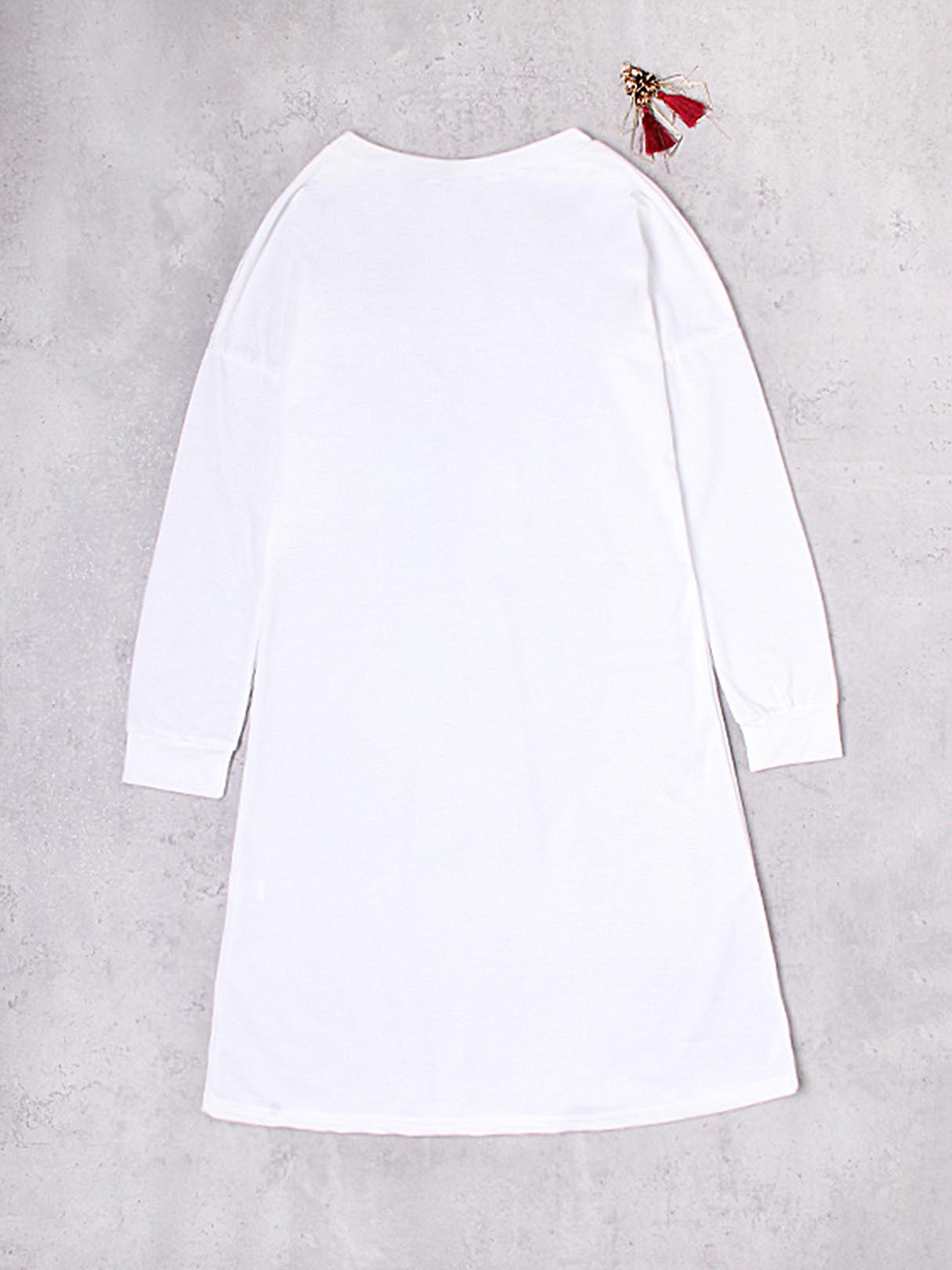 OEM Ladies White Casual Dresses