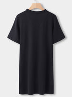 NEW FEELING Womens Black Mini Dresses