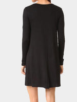 NEW FEELING Womens Black Mini Dresses