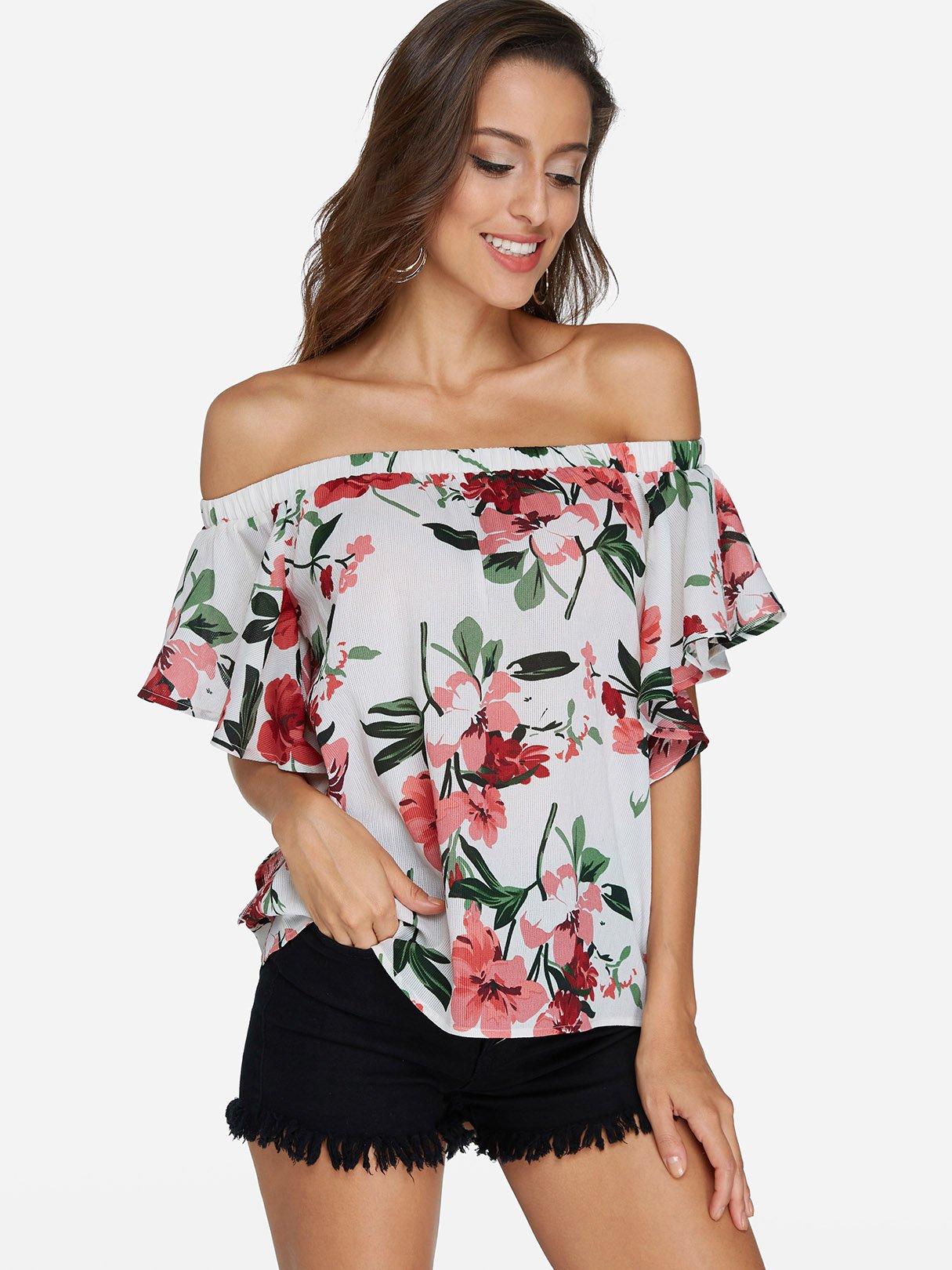 OEM Ladies White Blouses
