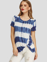 NEW FEELING Womens Striped T-Shirts