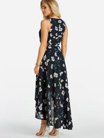 NEW FEELING Womens Navy Maxi Dresses