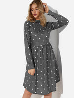 ODM Ladies Long Sleeve Sexy Dress
