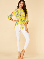 OEM Ladies Yellow Blouses