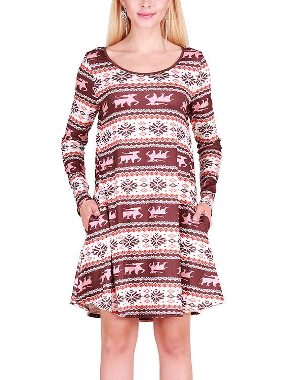 OEM Ladies Multi Casual Dresses