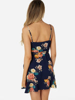 NEW FEELING Womens Navy Mini Dresses