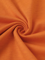 OEM Ladies Orange Casual Dresses