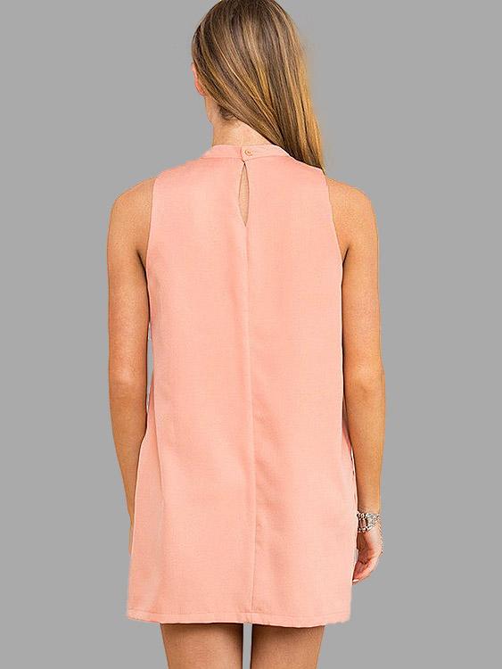 NEW FEELING Womens Coral Mini Dresses