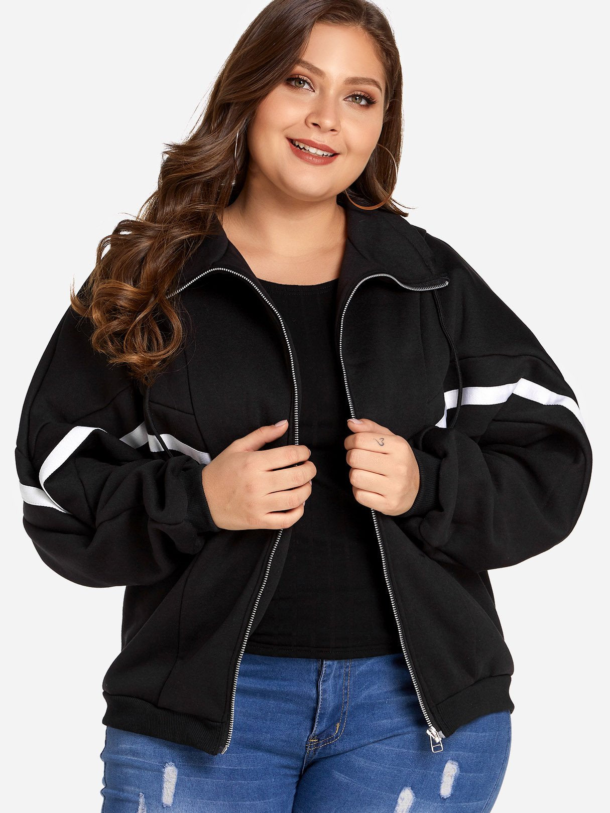 OEM ODM Womens Long Sleeve Plus Size Coats & Jackets
