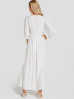 NEW FEELING Womens White Cover-Ups