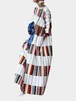 NEW FEELING Womens Color Block Casual Dresses
