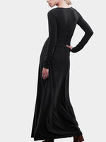 NEW FEELING Womens Black Maxi Dresses