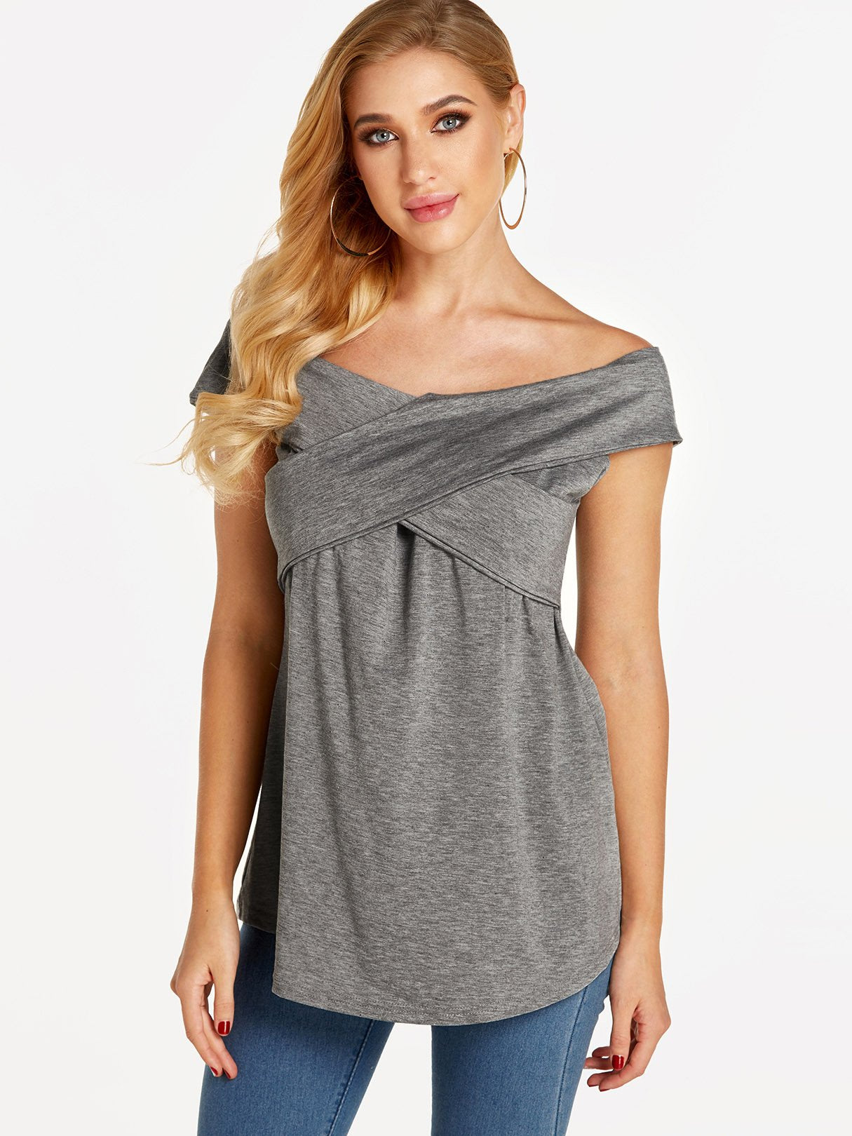 ODM Ladies Short Sleeve T-Shirts