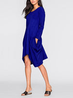Custom Womens Green Casual Dresses