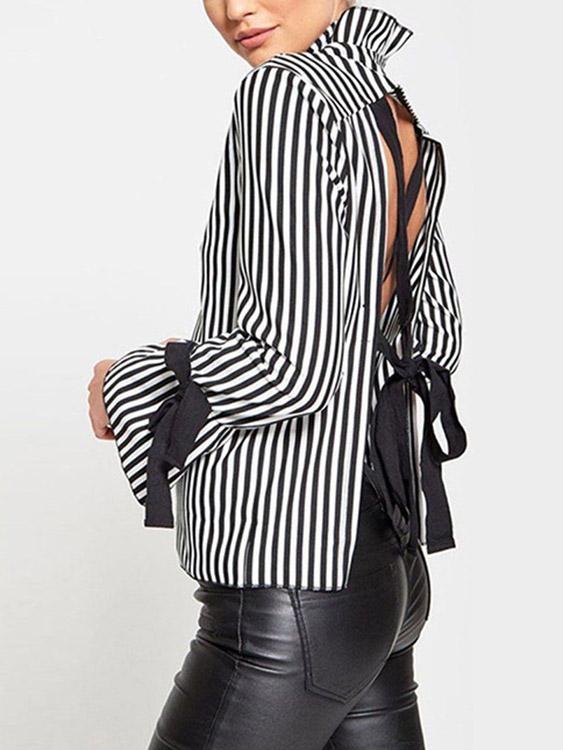 OEM Ladies Striped T-Shirts
