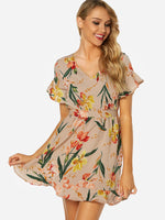 Custom Wrap Dress Shopee
