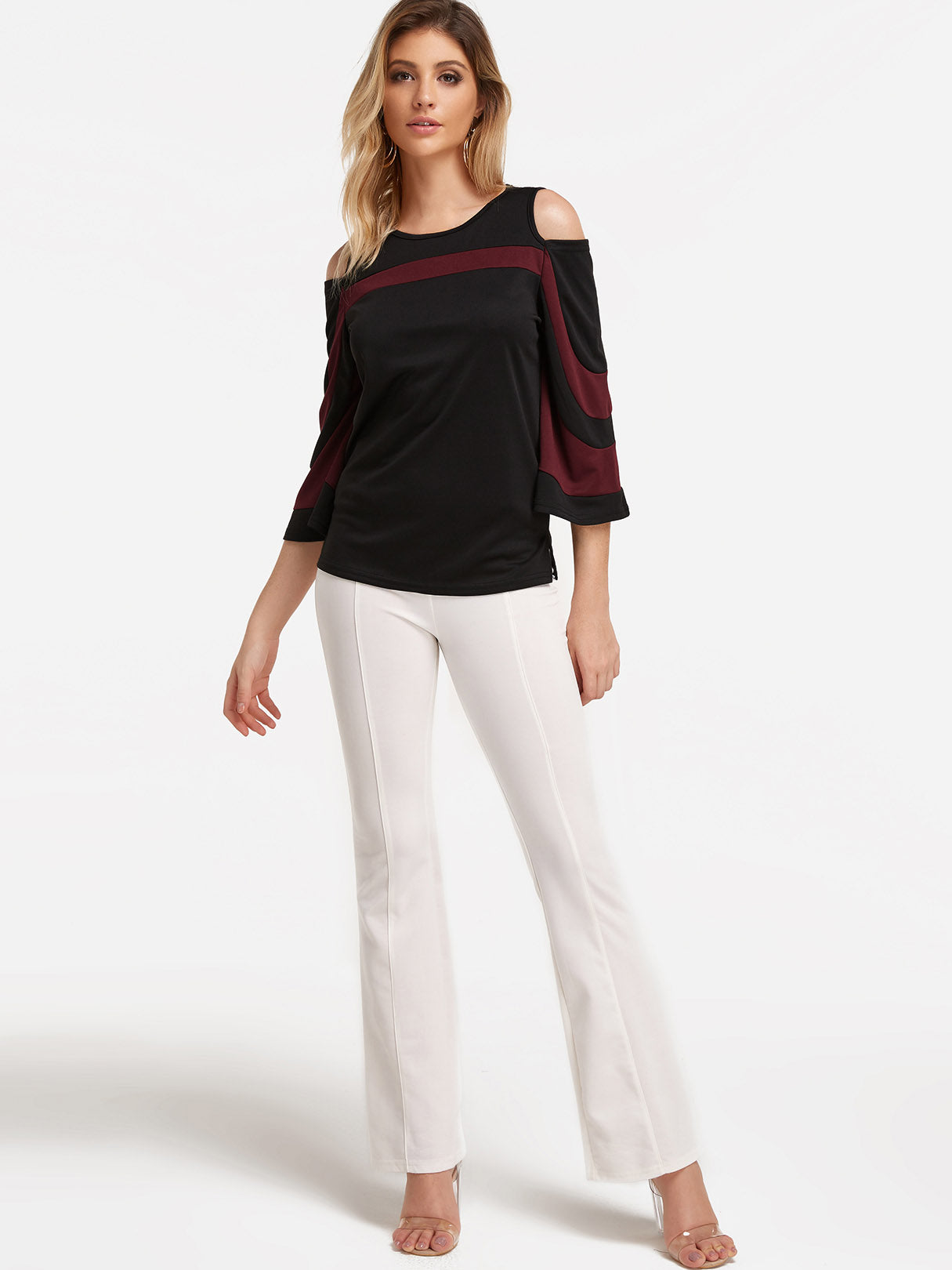 OEM ODM Womens 3/4 Sleeve Top
