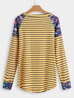 NEW FEELING Womens Yellow T-Shirts