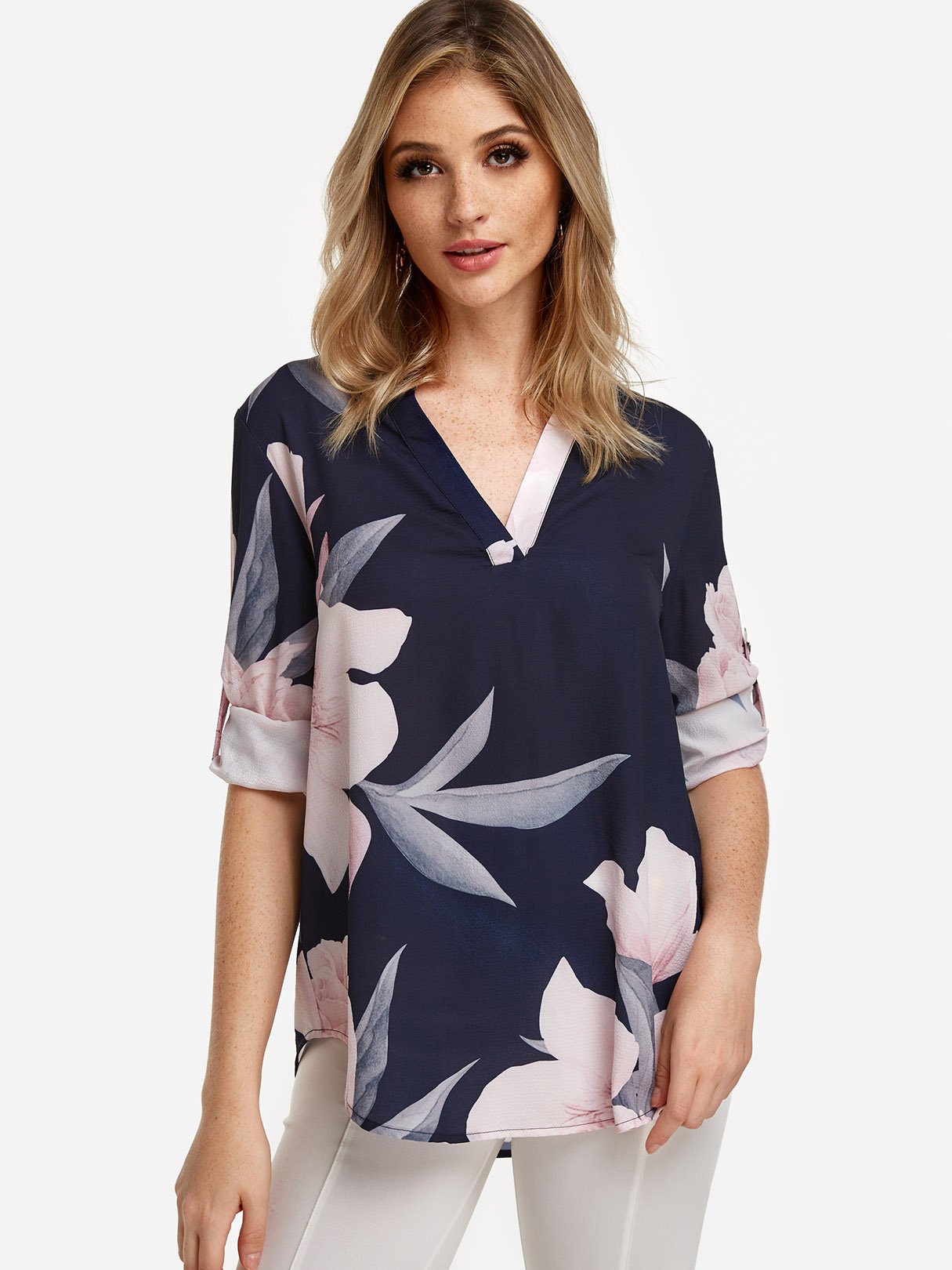 ODM Ladies Long Sleeve Blouses