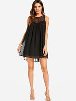 OEM ODM Purple Lace Dress