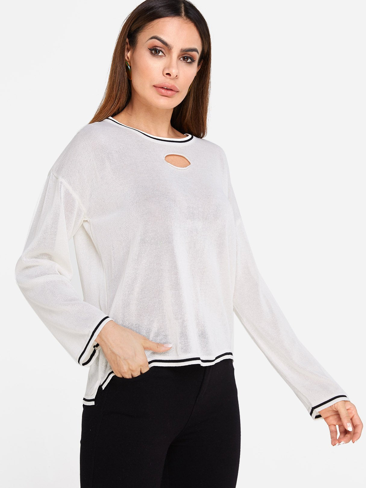ODM Ladies Long Sleeve Top