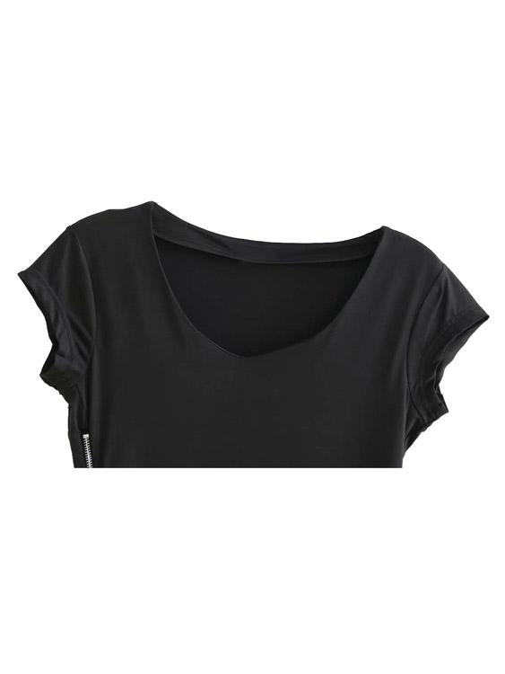 OEM Ladies Black Mini Dresses