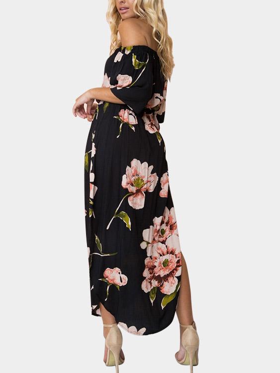 NEW FEELING Womens Pink Floral Dresses