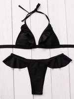 Custom Ladies V-Neck Bikini Suit