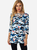 OEM ODM Womens 3/4 Sleeve T-Shirts