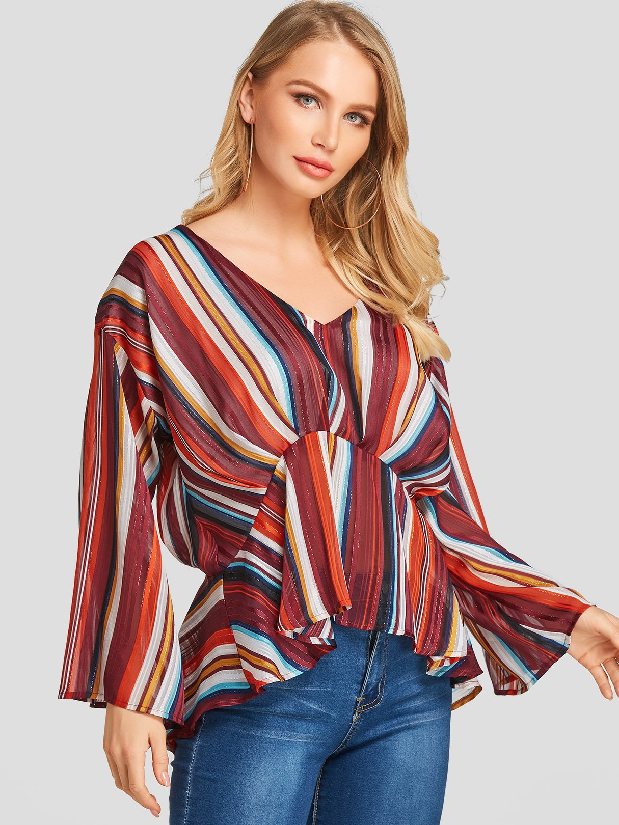 OEM Ladies Multi Blouses