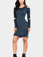 OEM ODM Womens Navy Mini Dresses