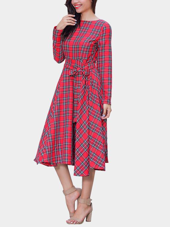 Custom Wrap Around Midi Dress