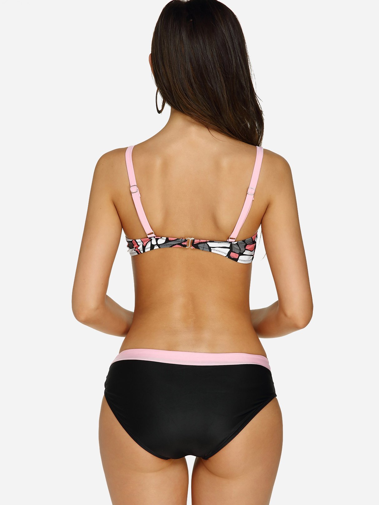 Womens Sleeveless Two Piece Bikinis