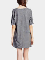 NEW FEELING Womens Grey Mini Dresses