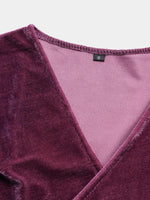 OEM Ladies Purple Mini Dresses