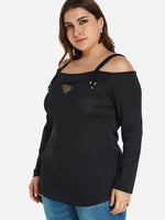 Custom Womens Plus Size White Tops