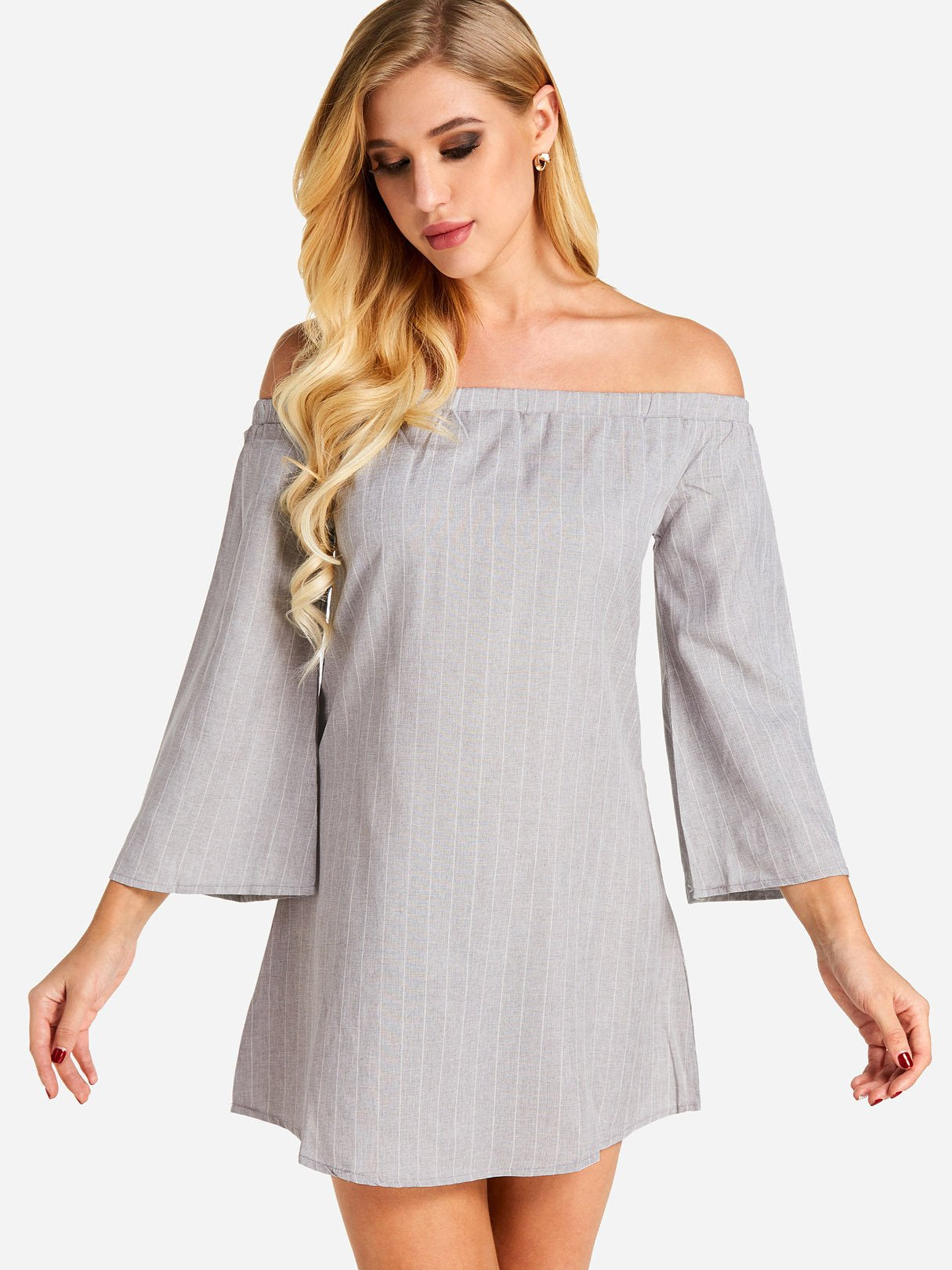 ODM Ladies Long Sleeve Mini Dress