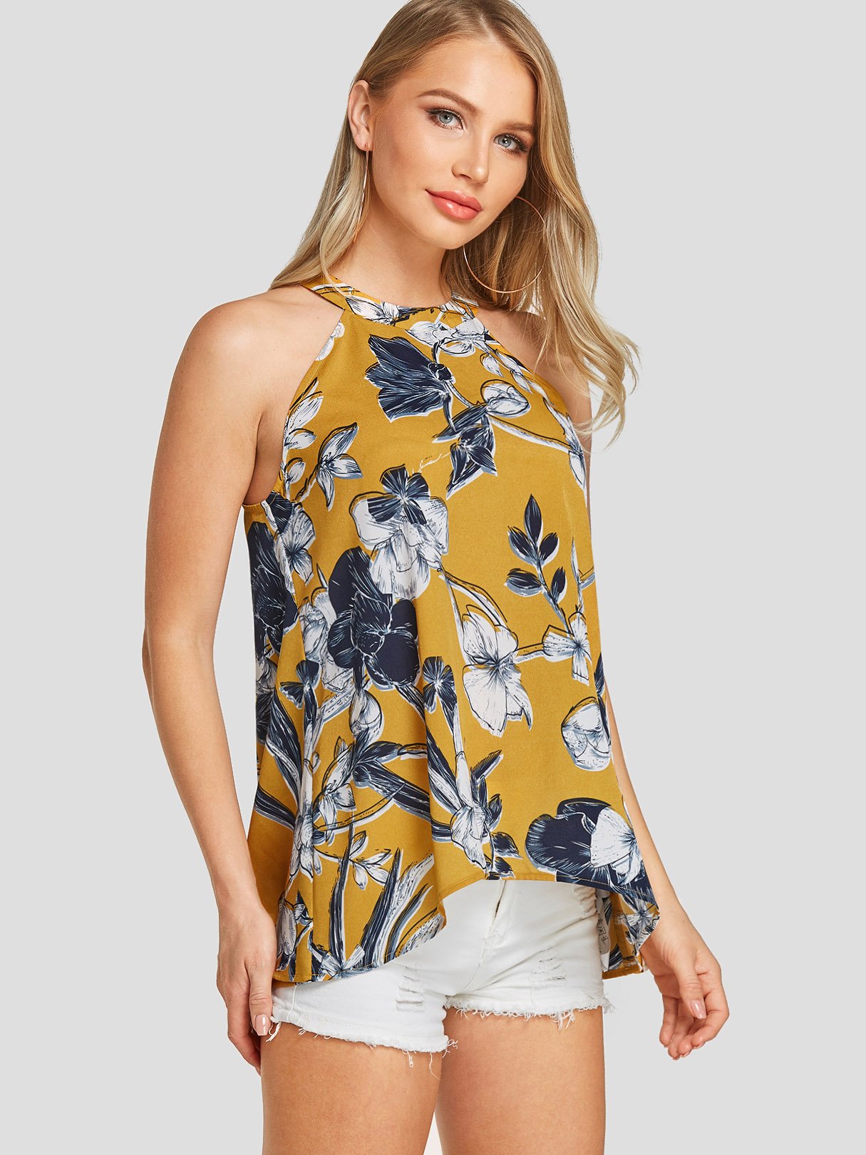 OEM Ladies Yellow Camis