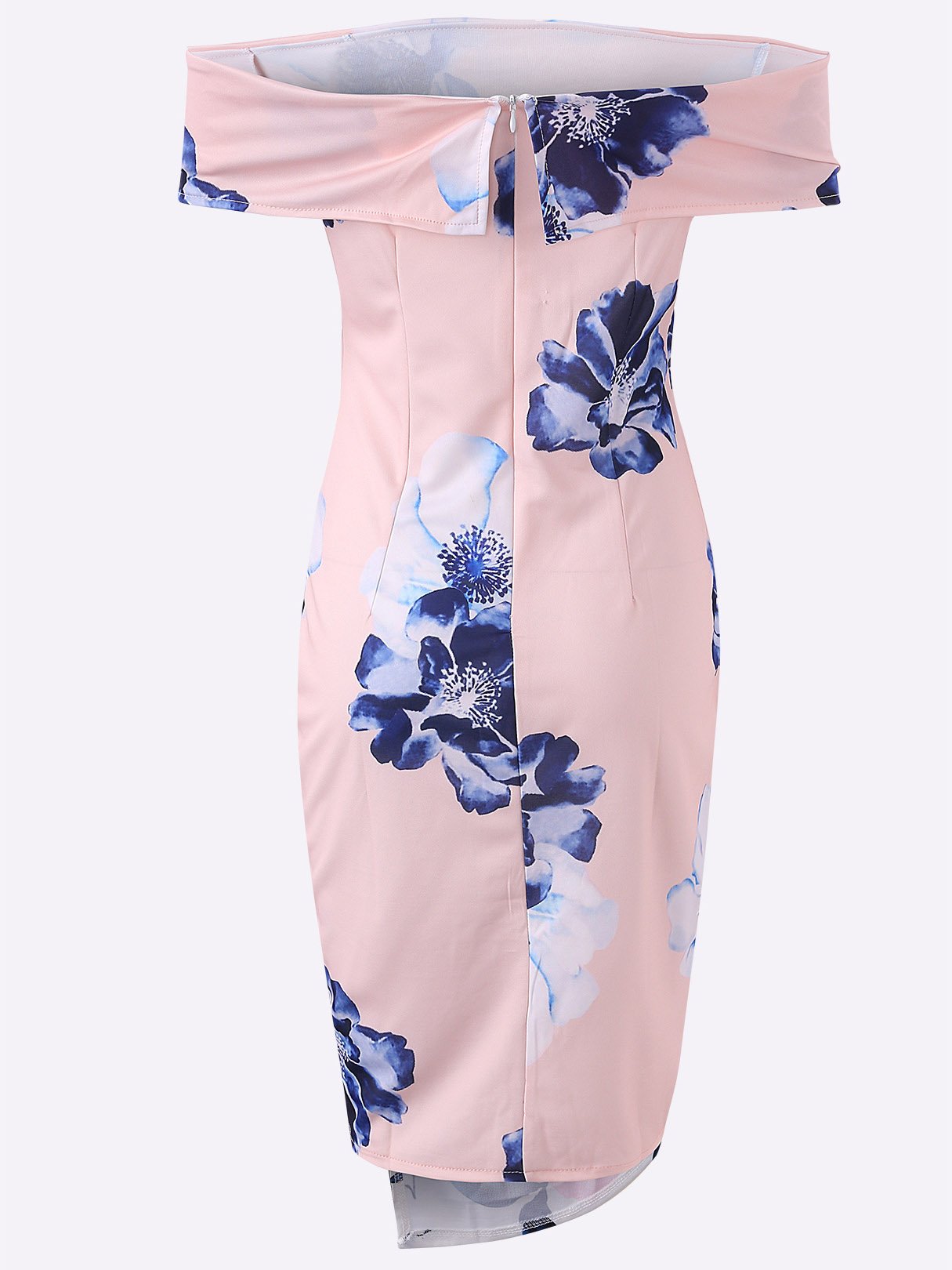 OEM Ladies Pink Floral Dresses
