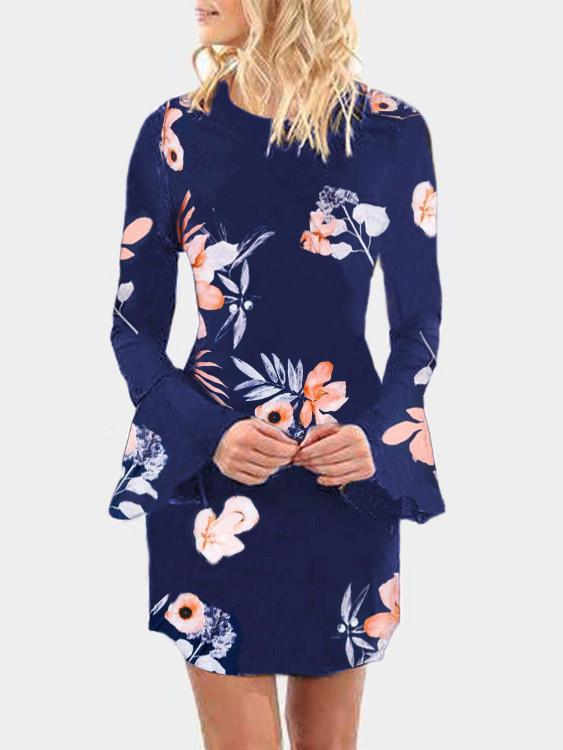 OEM Ladies Navy Mini Dresses