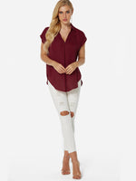 OEM ODM Womens Black Blouses