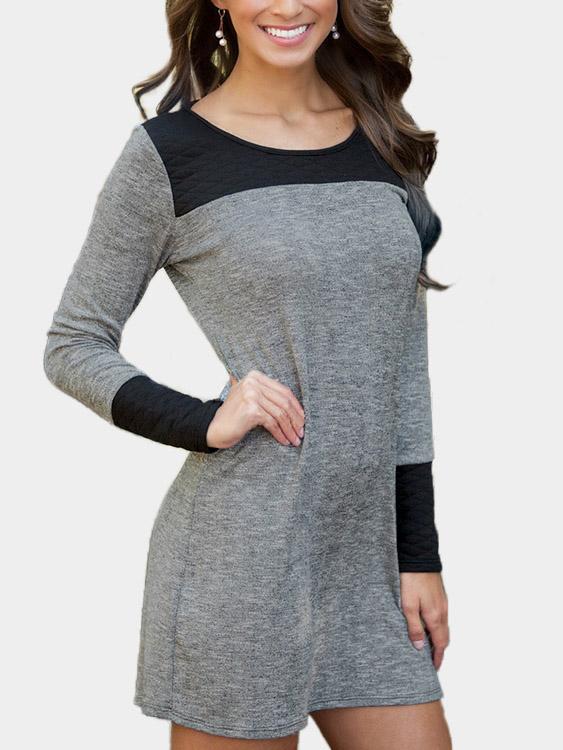 OEM Ladies Grey Mini Dresses