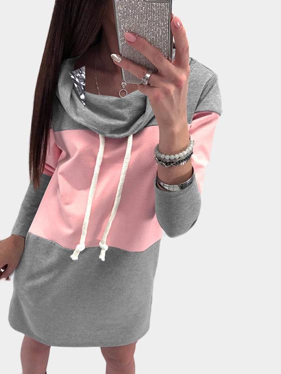 OEM Ladies Grey Mini Dresses