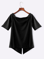 OEM Ladies Black T-Shirts