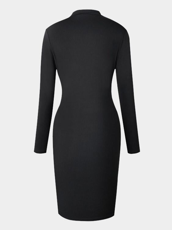 OEM Ladies Black Casual Dresses